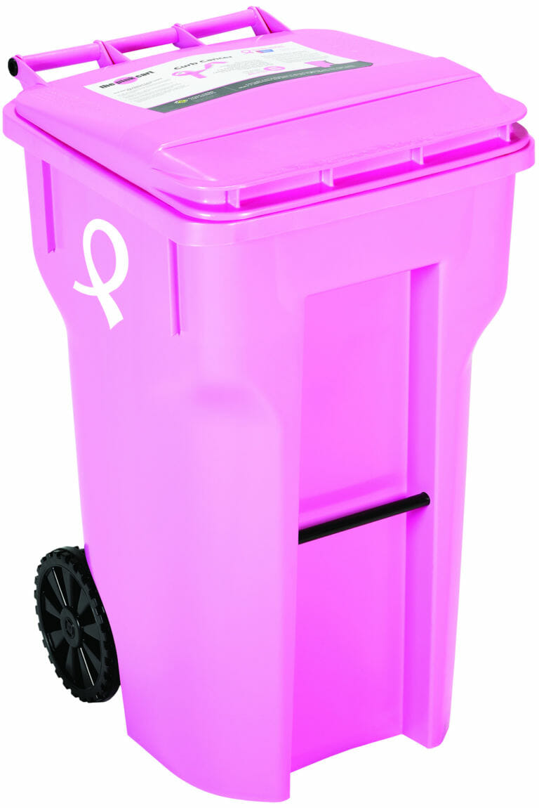 The Pink Cart™ to Fight Breast Cancer Steve’s Sanitation in Lakes Area